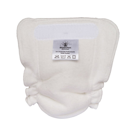 Blümchen - Saugeinlagen für Eco-Shell 2in1 (One Size) - Bambusviskose & Bio-Baumwolle