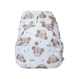 Blümchen - Eco Shell Überhose (2in1) - Druckverschluss - Newborn (3-6 kg)