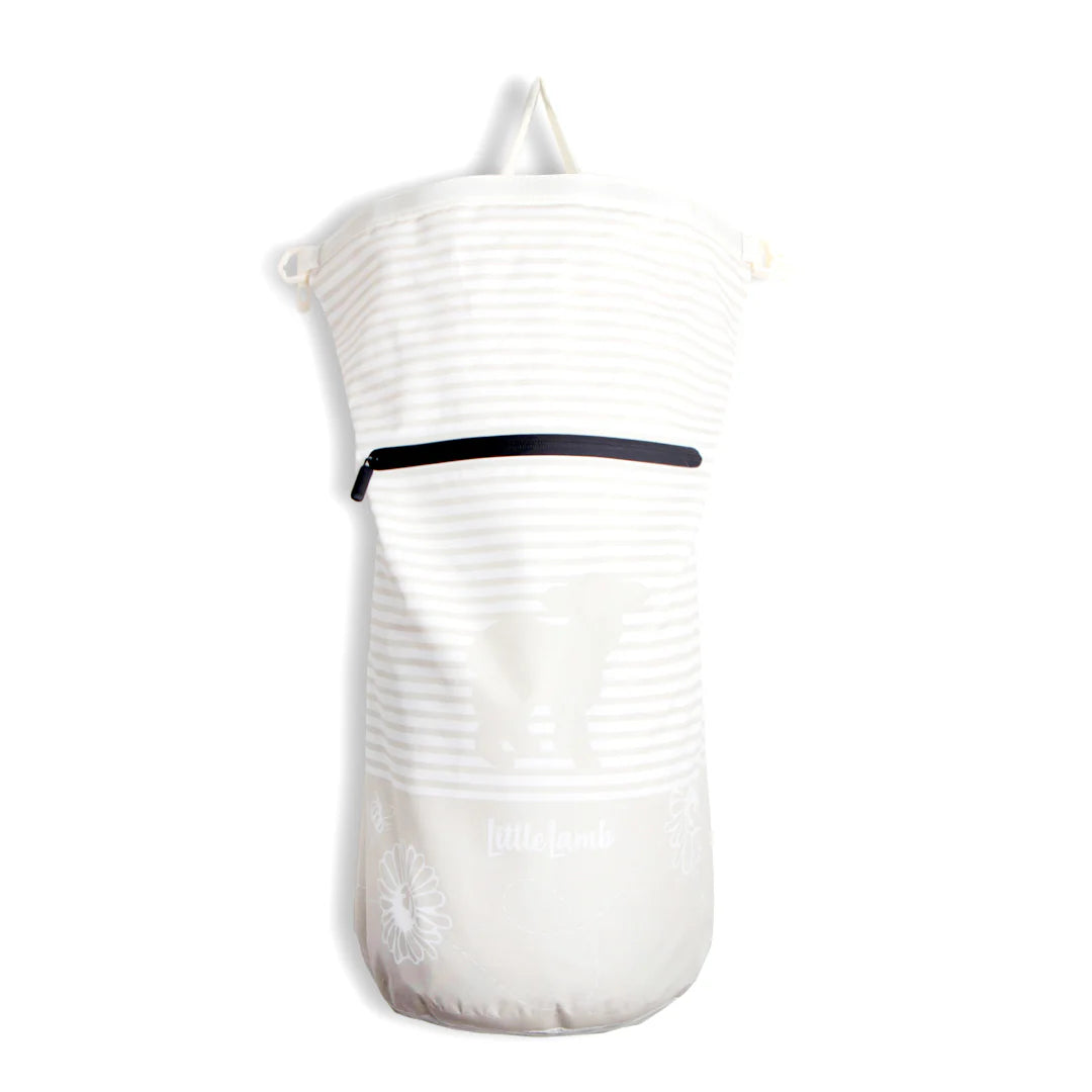 Little Lamb - Nappy Pail - hängender Wäschesack - 60x44 cm