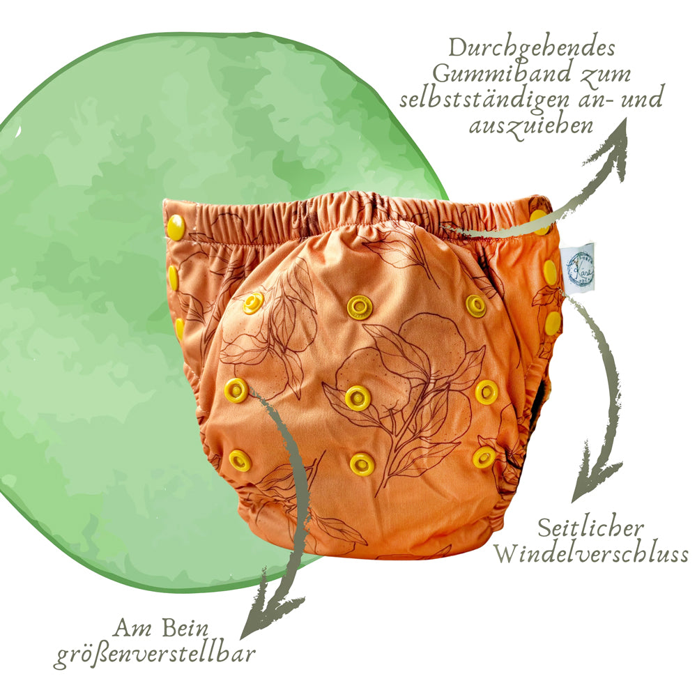 siebenKÄSEhoch - Premium Trainer (SideSnap) OneSize 4-16 kg
