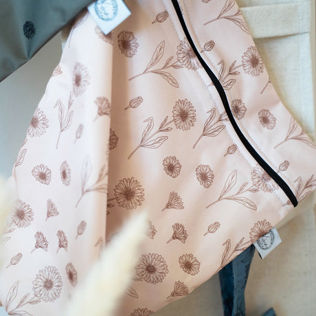 siebenKÄSEhoch - Wetbag (Nasstasche) Premium (27x36cm) - atmungsaktiv, perfekt zur Lagerung nasser Saugeinlagen