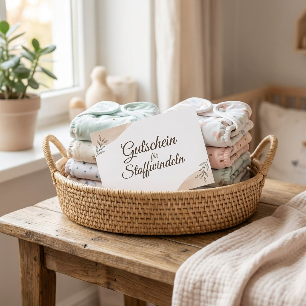 Geschenkgutschein - die-besten-stoffwindeln.de – Nachhaltig Freude schenken
