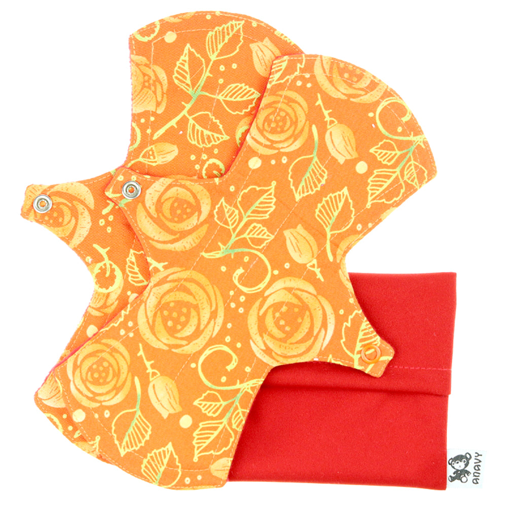 Anavy - waschbare Slipeinlagen (SLIP | DAY) - Baumwolle (21x7cm) - 1 oder 2 Stück