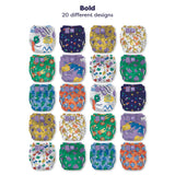 Bambino Mio Changemaker Box – 20 Stoffwindeln + Zubehör im Komplettset