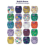 Bambino Mio - Revolutionäre wiederverwendbare Windel - Changemaker Box (20 Windeln + Zubehör)