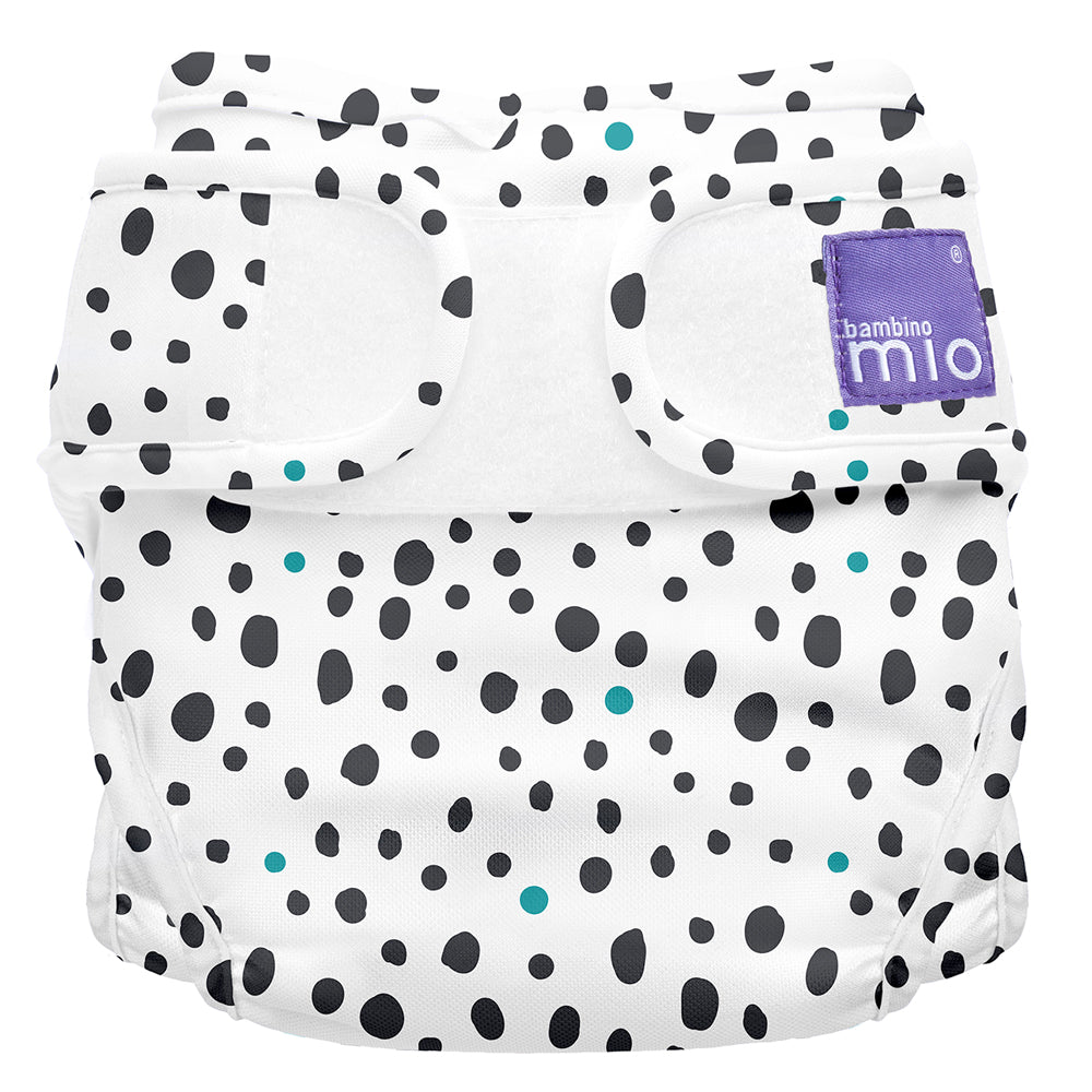 Bambino Mio - MioSoft Überhosen (Diaper Cover) - Dalmatian Dots - Größe 1 (bis 9kg) und 2 (ab 9 kg)