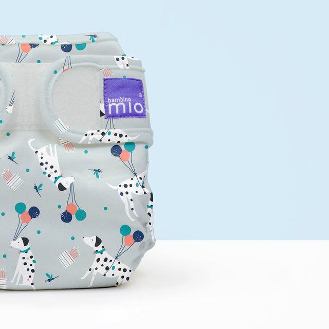 Bambino Mio - MioSoft Überhosen (Diaper Cover) - Puppy Party - Größe 1 (bis 9kg) und 2 (ab 9 kg)