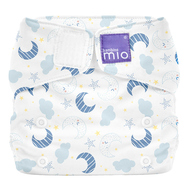 Bambino Mio - MioSolo Classic (All-in-One) One Size Windel - Magical Moon - (AIO) - Günstige Stoffwindel
