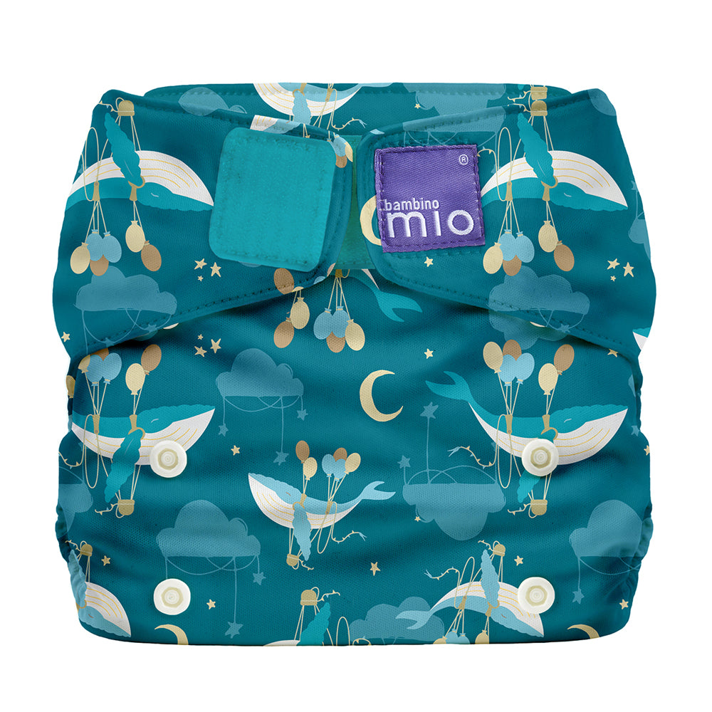Bambino Mio - MioSolo (All-in-One) One Size Windel - Sail Away (AIO) - Günstige Stoffwindel, Windeln