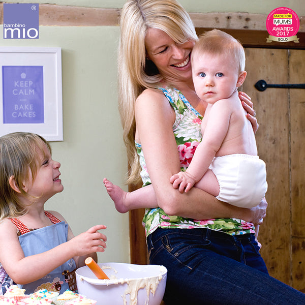 Bambino Mio - MioSoft Überhose -  doppelte Beinbündchen - Weiß