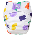 Bambino Mio - Revolutionäre wiederverwendbare Windel - AIO (One Size) - Pop - Klettverschlüsse für schnelles Wickeln