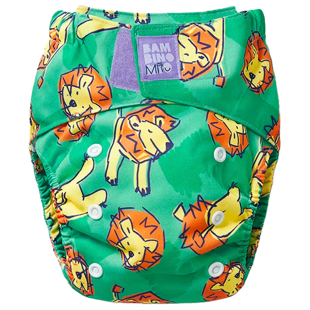 Bambino Mio - Revolutionäre wiederverwendbare Windel - AIO (One Size) - Brüll - Klettverschlüsse für schnelles Wickeln