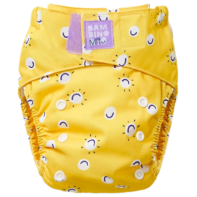 Bambino Mio - Revolutionäre wiederverwendbare Windel - AIO (One Size) - Smile - Keine giftigen Chemikalien oder unerfreulichen Materialien. Unsere Windeln sind mit OEKO-TEX® Standard 100 zertifiziert.