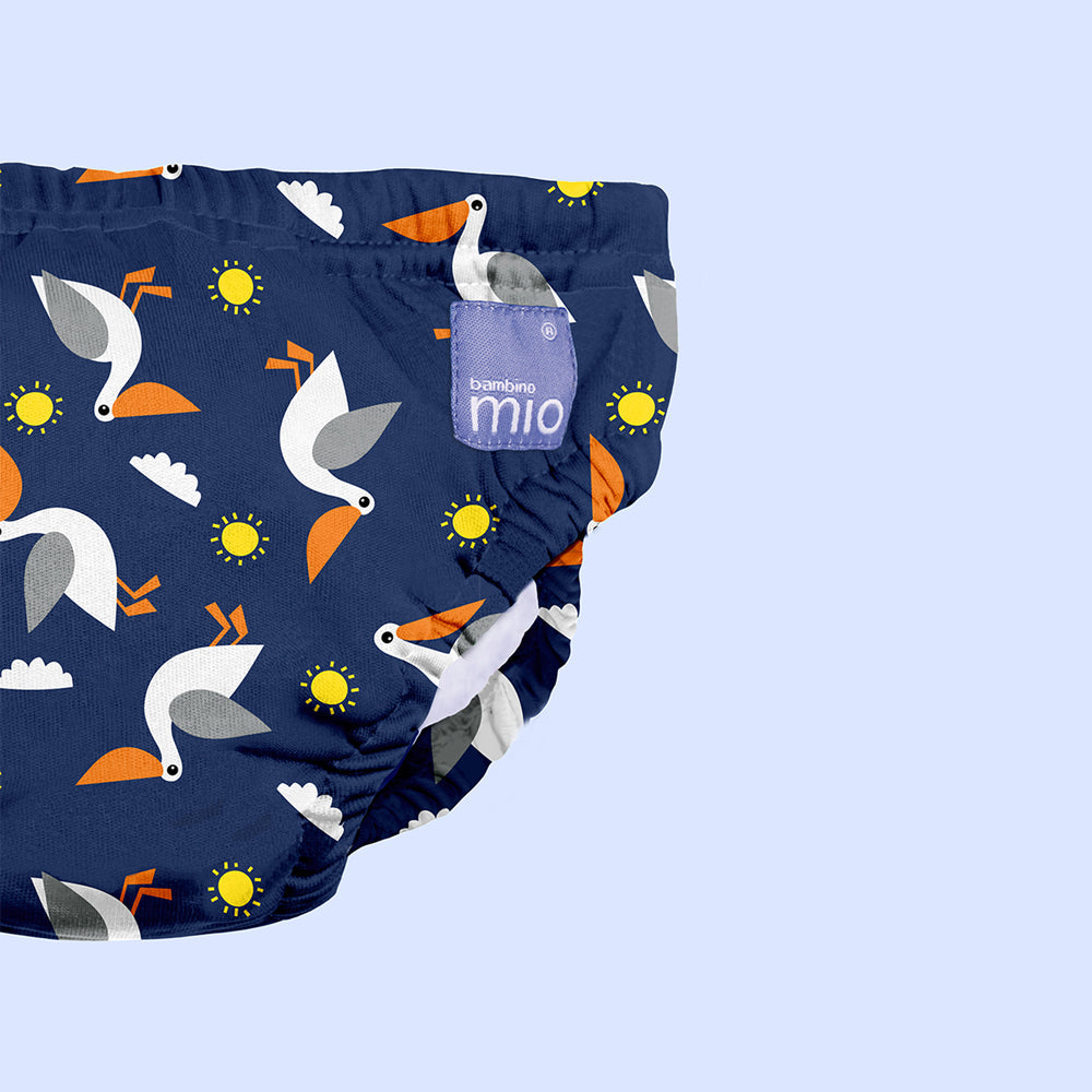 Bambino Mio - waschbare Schwimmwindel - Pelican Pier (S-XL)