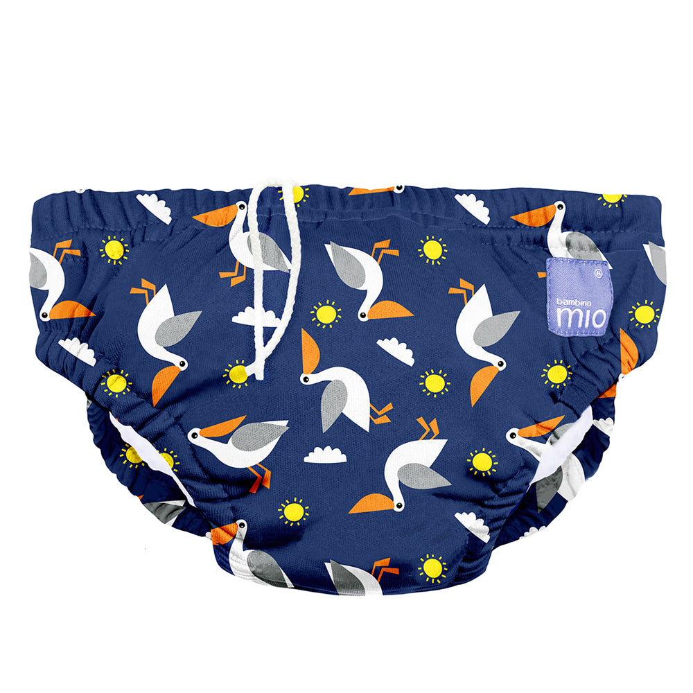 Bambino Mio - wiederverwendbare Schwimmwindeln - Pelican Pier (Größe S-XL) - Vertrauen Sie der begehrten Bambino Mio Schwimmwindel. Diese gibt vor allem Ihnen als Eltern ein gutes Gefühl bei den ersten Schwimmversuchen Ihres Schatzes.