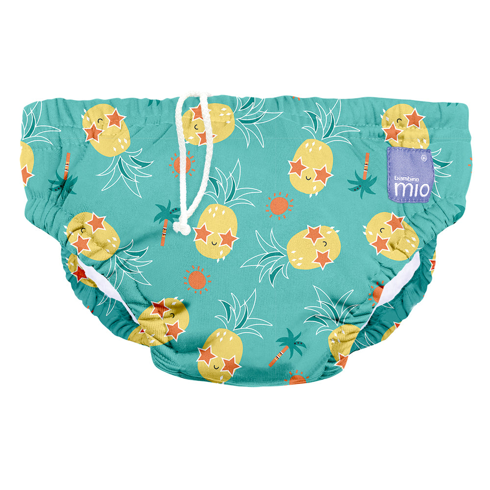 Bambino Mio - waschbare Schwimmwindel - Pineapple Party (S-XL)