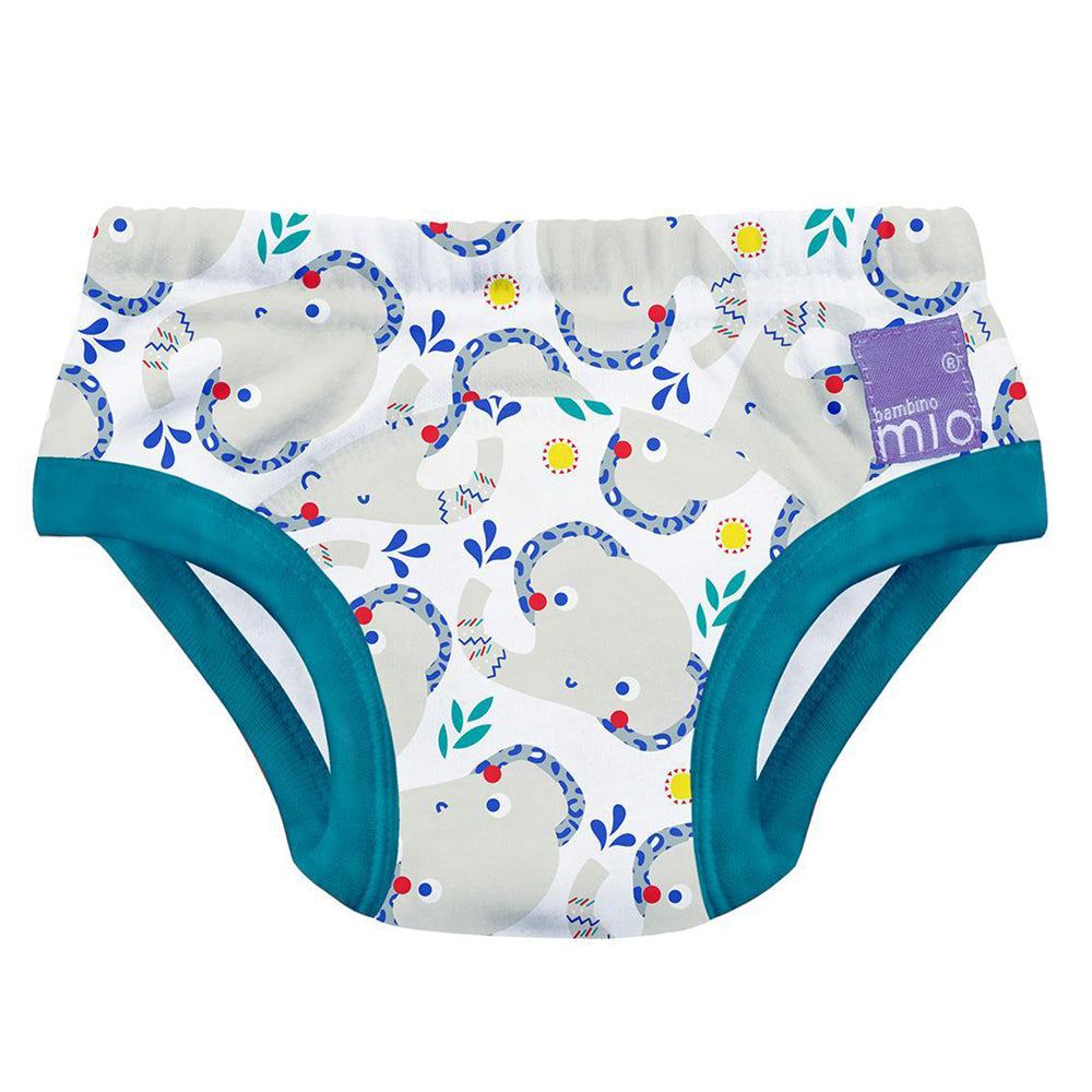 Bambino Mio - Trainers - Trainerhöschen aus Baumwolle - Elephantastic - (Gr. 1-3) - Töpfchenhose, Windelfrei, Toilettentraining