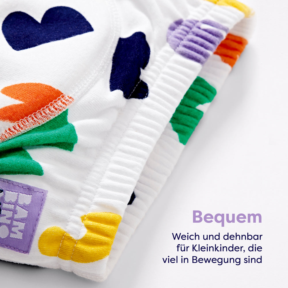 Bambino Mio - revolutionary Trainers (Baumwoll-Höschen) X-Naht - Pop