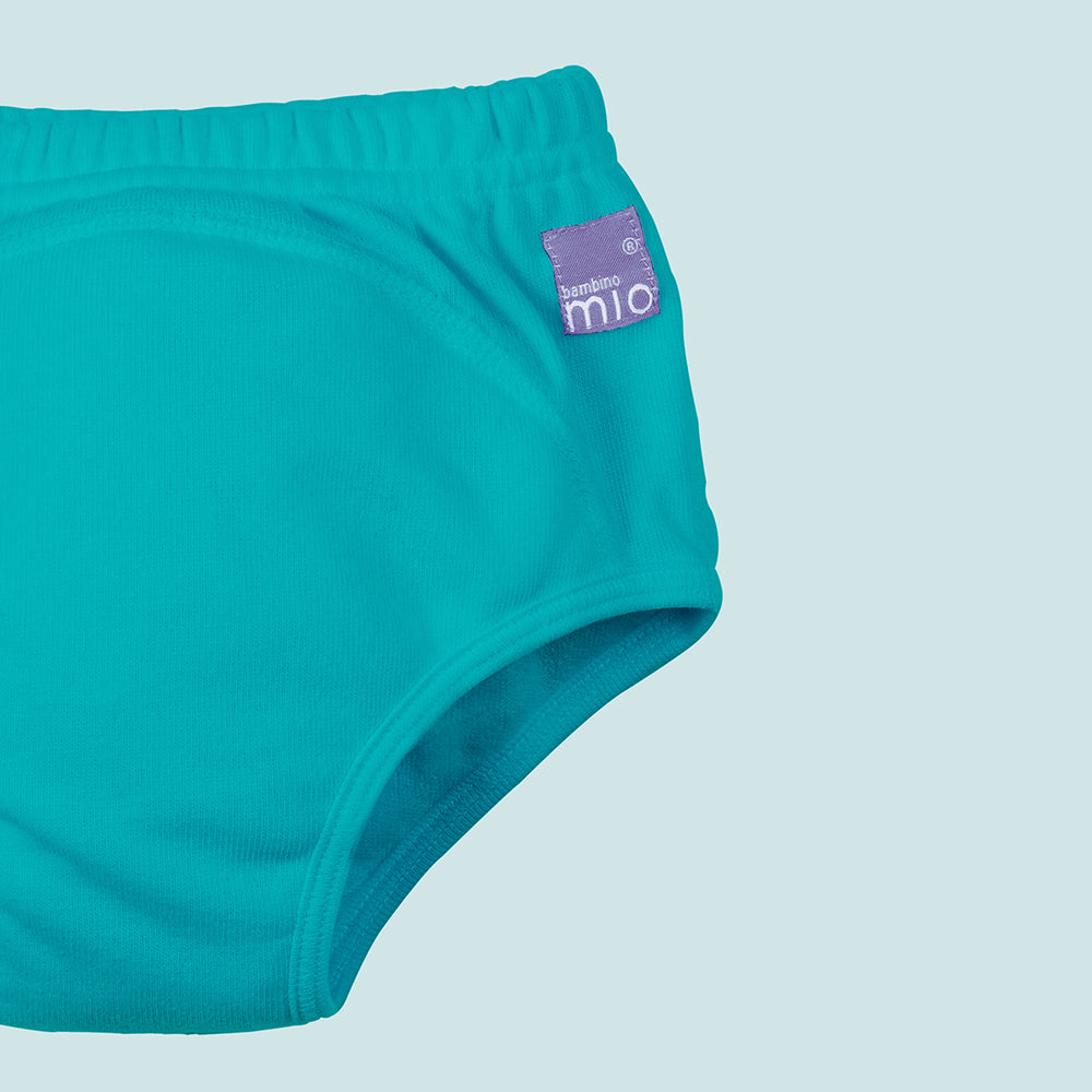 Bambino Mio - revolutionary Trainers (Baumwoll-Höschen) X-Naht - Türkis