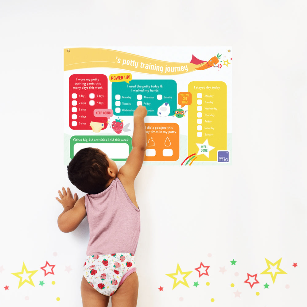 Bambino Mio - revolutionary Trainers (Baumwoll-Höschen) X-Naht - Super Strawberry