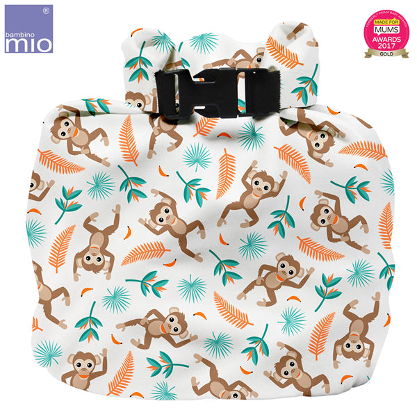 Bambino Mio - Wetbag (Windeltasche) mit Klickverschluss - Gr. S (33x20 cm)