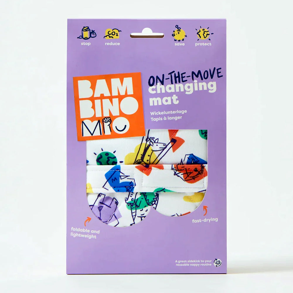 Bambino Mio - faltbare Wickelunterlage & Wickeltischauflage - (60x43 cm)