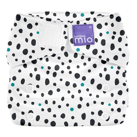 Bambino Mio - MioSolo (All-in-One) One Size Windel - Dalmatian Dots - (AIO) - Günstige Stoffwindel, Windeln