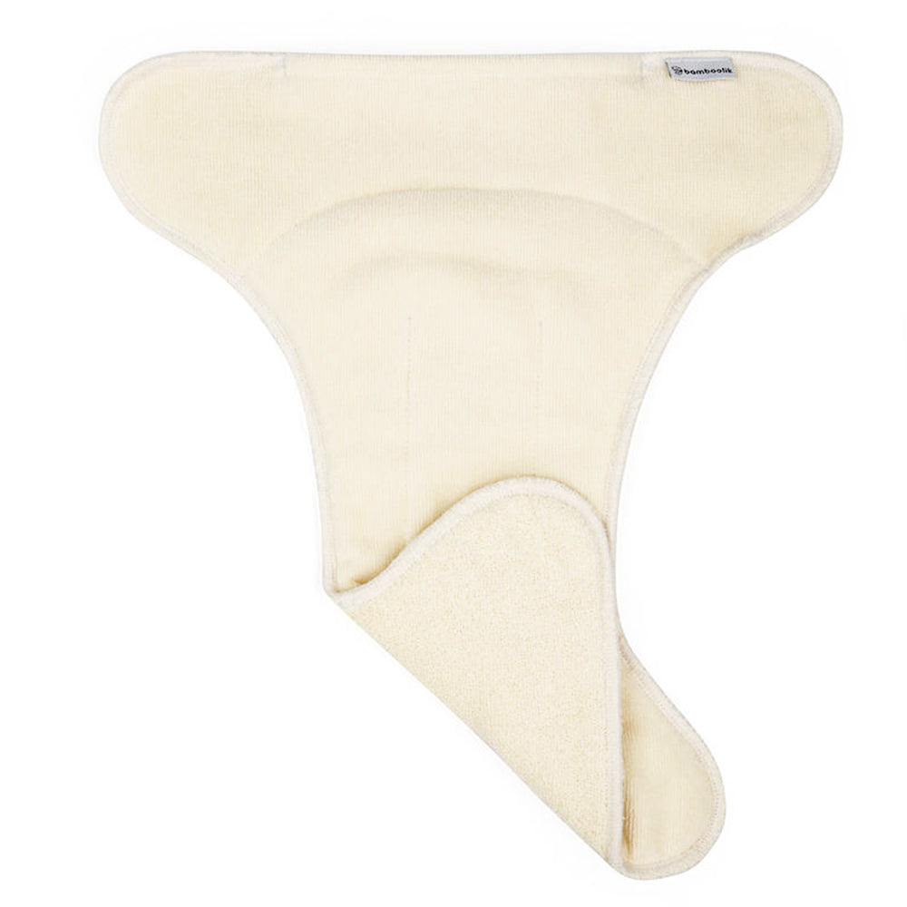 Bamboolik DUO - ergonomisch geformte Tascheneinlage (bis 25kg) - 100 % Bio-Baumwolle