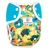 Bamboolik - DUO Überhosen - One Size (4-15 kg) - doppelte Beinbündchen - Druckverschluß
