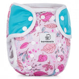 Bamboolik - DUO Überhosen - One Size (4-15 kg) - doppelte Beinbündchen - Druckverschluss