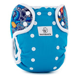 Bamboolik - DUO Überhosen - One Size (4-15 kg) - doppelte Beinbündchen - Druckverschluss