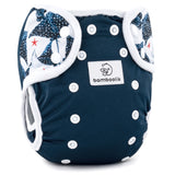 Bamboolik - DUO Überhosen - One Size (4-15 kg) - doppelte Beinbündchen - Druckverschluss