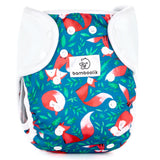 Bamboolik - DUO Überhosen - One Size (4-15 kg) - doppelte Beinbündchen - Druckverschluss