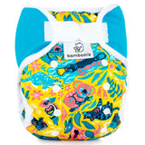 Bamboolik - DUO Überhosen - One Size (4-15 kg) - doppelte Beinbündchen - Klettverschluss