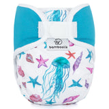 Bamboolik - DUO Überhosen - One Size (4-15 kg) - doppelte Beinbündchen - Klettverschluss