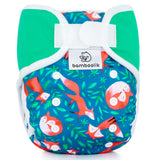 Bamboolik - DUO Überhosen - One Size (4-15 kg) - doppelte Beinbündchen - Klettverschluss