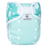 Bamboolik - DUO Überhosen - One Size (4-15 kg) - doppelte Beinbündchen - Klettverschluss