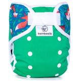 Bamboolik - DUO Überhosen - One Size (4-15 kg) - doppelte Beinbündchen - Klettverschluss