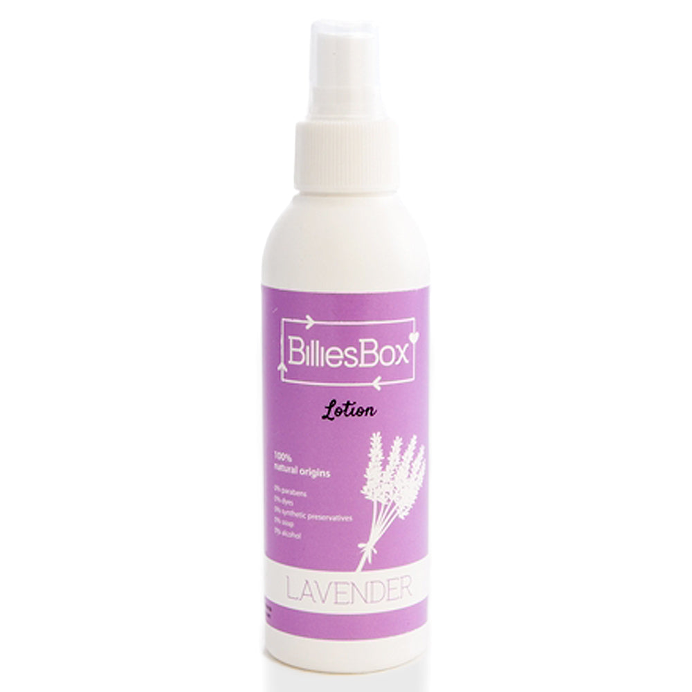 BilliesBox - natürliche Pflege Lotion 150 ml  - Lavendel oder Kamille - künstliche Konservierungsmittel