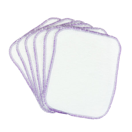 BilliesBox - Waschbare Tücher (Waschlappen) - als Feuchttücher nutzbar - 15x13cm - (6 Stück)