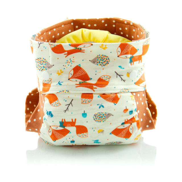 Culla di Teby (Hybridwindel) - Forest Friends - Bio-Baumwoll-Windel. Die Beste AI3 Windel am Markt!