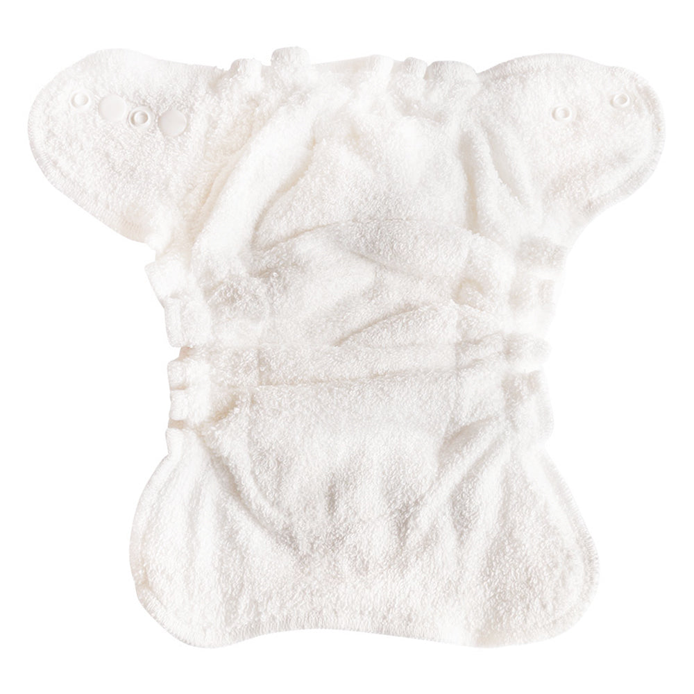 Blümchen - Frottee-Höschenwindel (Nachtwindel) - Bambus-Viskose