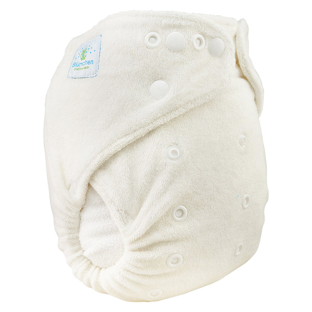 Blümchen - Höschenwindel (Nachtwindel) - 100% Bambus-Viskose (One Size)