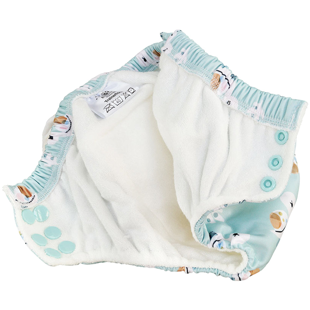 Blümchen - Pocket-Trainerhöschen - Bambus (3-5 Jahre) - recycled Polyester