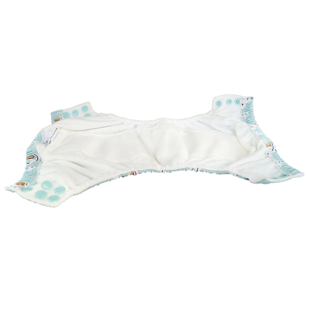 Blümchen - Pocket-Trainerhöschen - Bambus (3-5 Jahre) - recycled Polyester