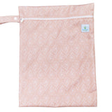 Blümchen - einfache Nasstasche (Wetbag) - Gr. M (41x29 cm)