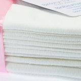 Blümchen - Birdseye Prefold-Wickeltücher (100% Bio-Baumwolle) - 5 Stück