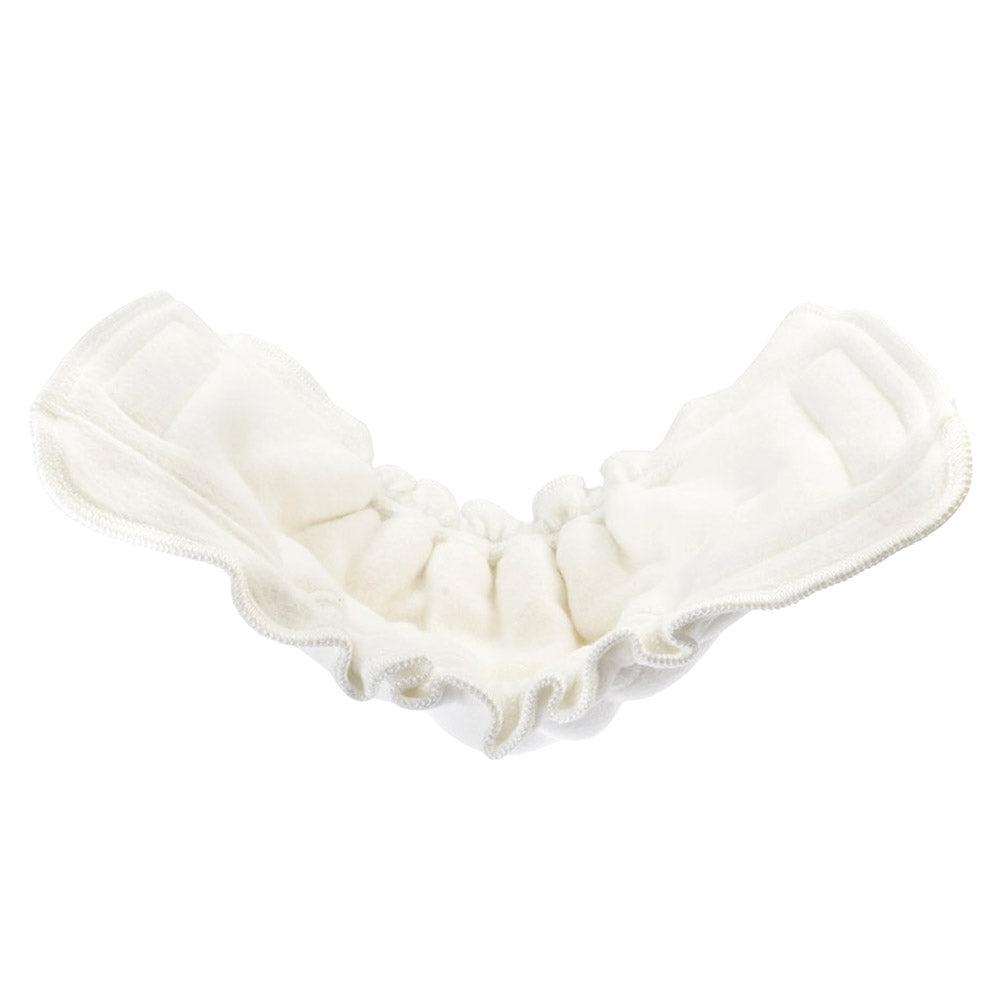 Blümchen - Saugeinlagen für Eco-Shell 2in1 (One Size) - Bambusviskose & Bio-Baumwolle