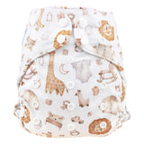 Blümchen - Eco Shell Überhose (2in1) - Druckverschluss - One Size (3-16 kg)