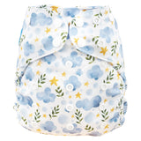 Blümchen - Eco Shell Überhose (2in1) - Druckverschluss - One Size (3-16 kg)